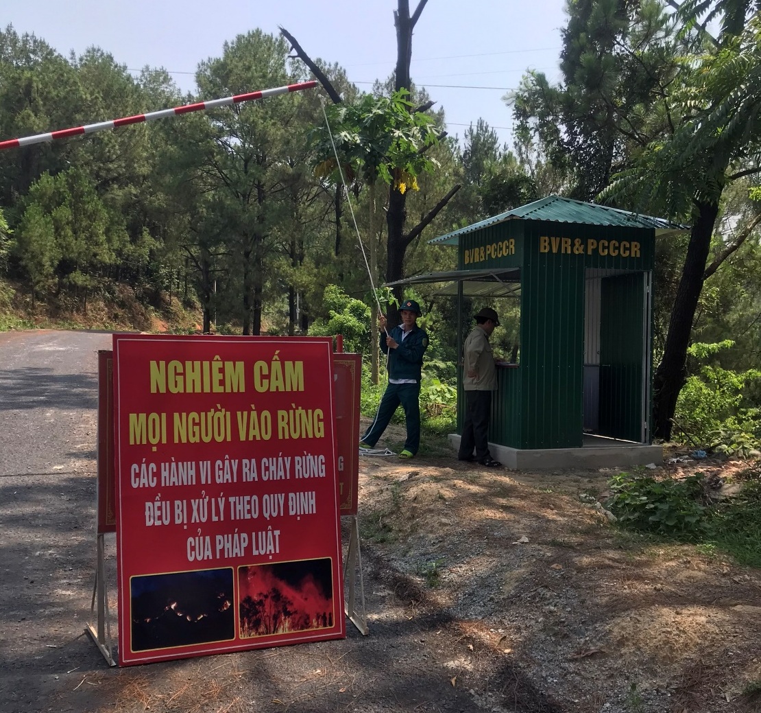 Kiểm tra công tác Phòng cháy, chữa cháy rừng tại các tỉnh Quảng Bình, Hà Tĩnh và Nghệ An.